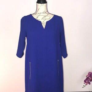 H&M Dress Blue with 2 front pockets